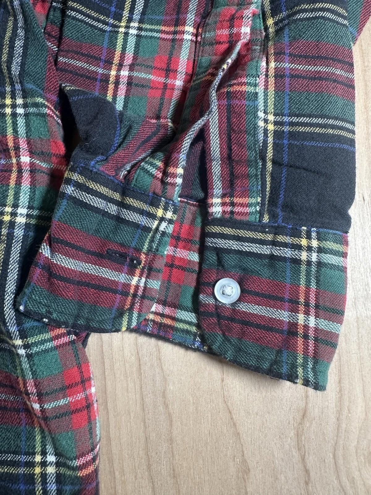 vintage 1980's LL BEAN flannel LONG SLEEVE worn SOFT preppy XTRA LARGE classic