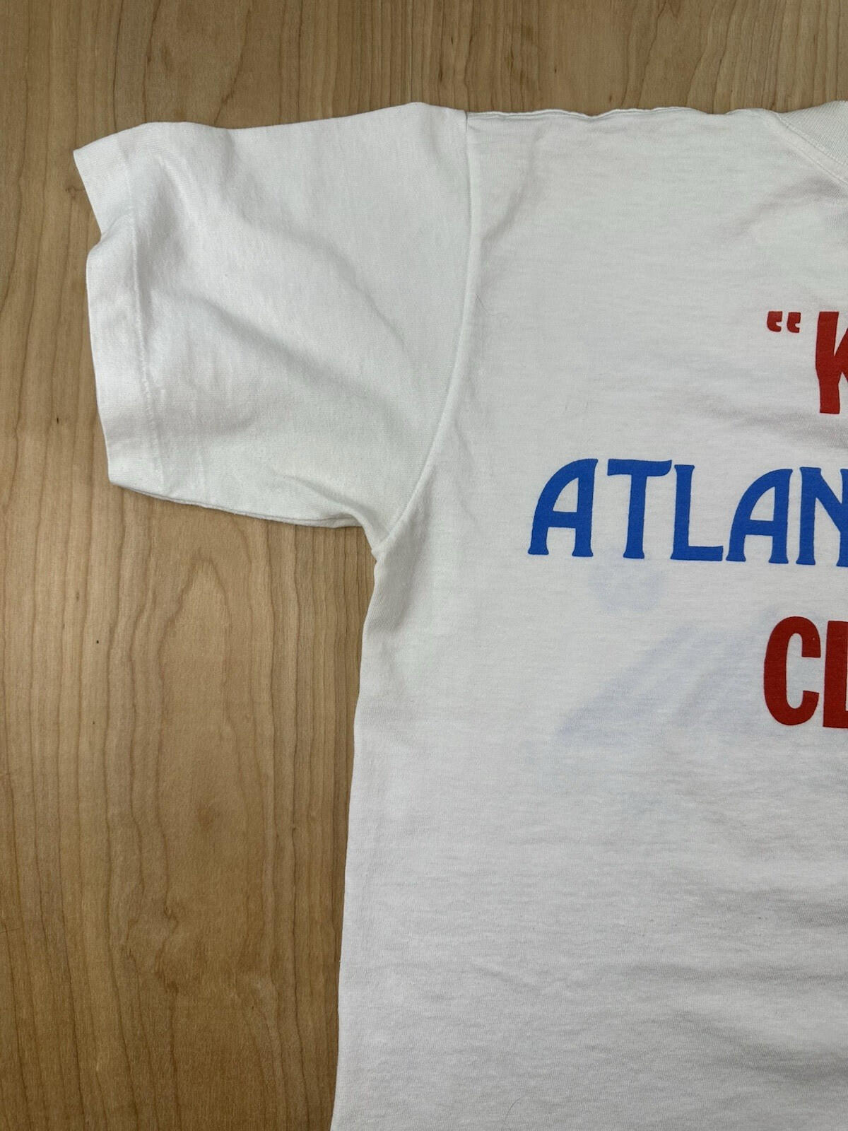 vintage 80's ATLANTIC CITY t shirt KEEP A.C. CLEAN size MEDIUM new jersey