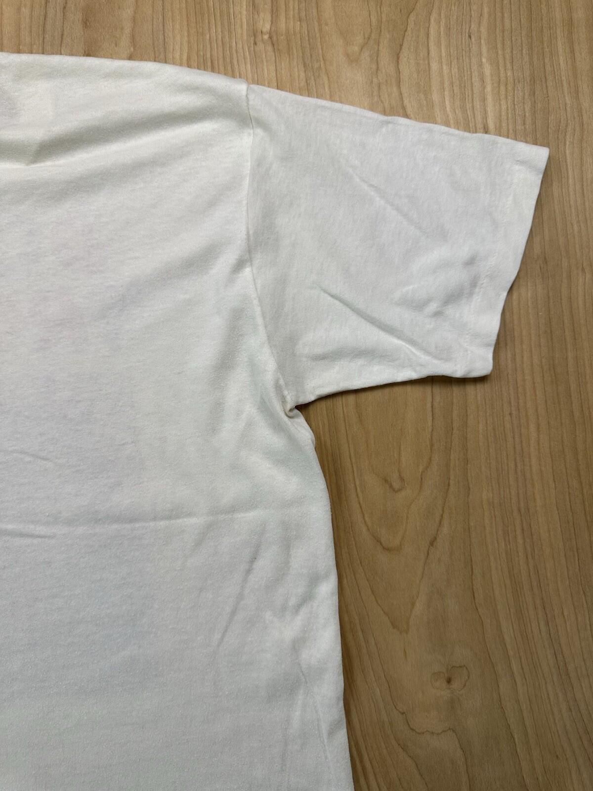 vintage 1980's DOUBLE TROUBLE computer printed graphics T SHIRT jerzees USA