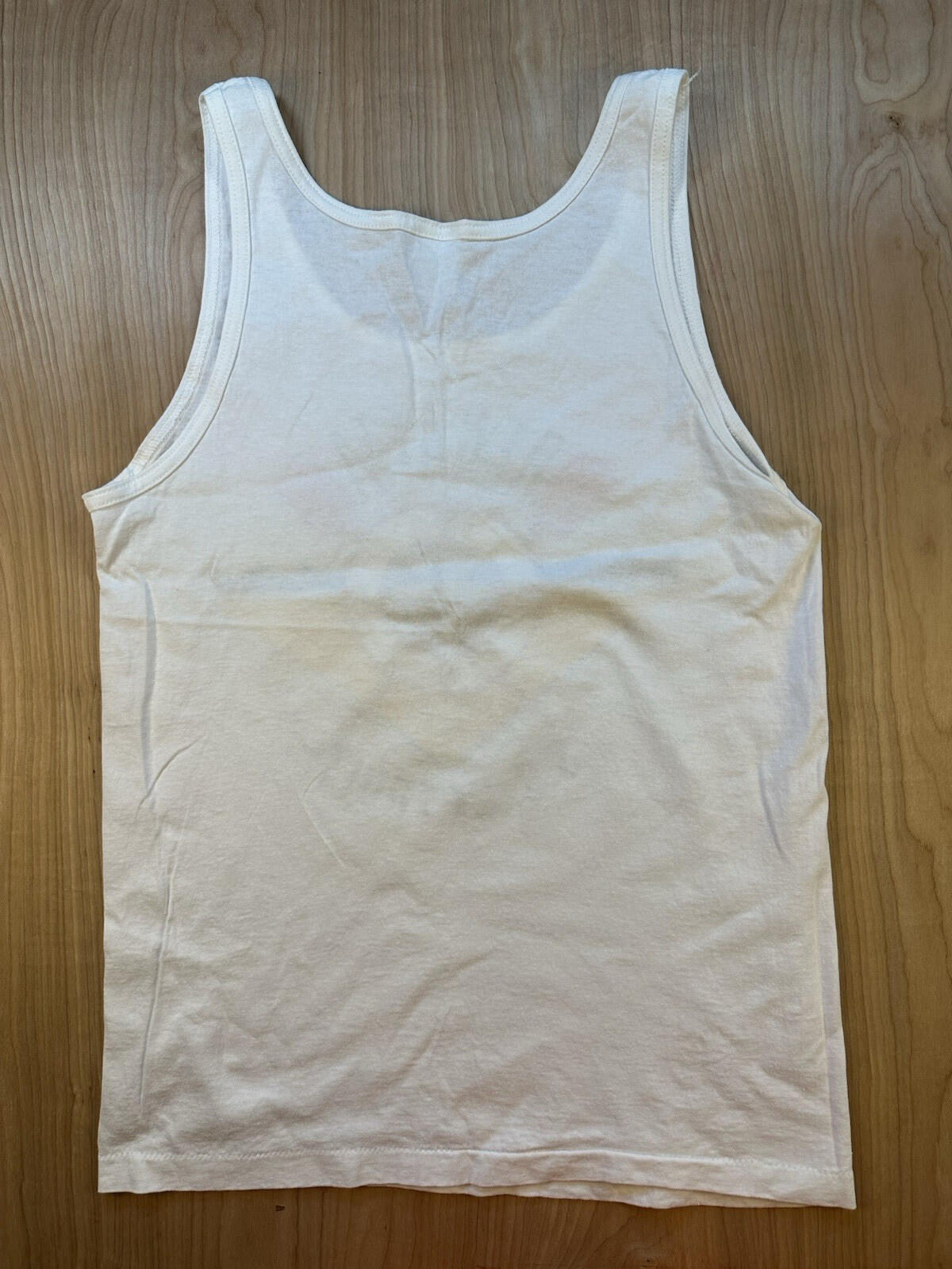vintage 90's S.S. DETROIT SAILING regatta TANK TOP medium COTTON preppy ROWING