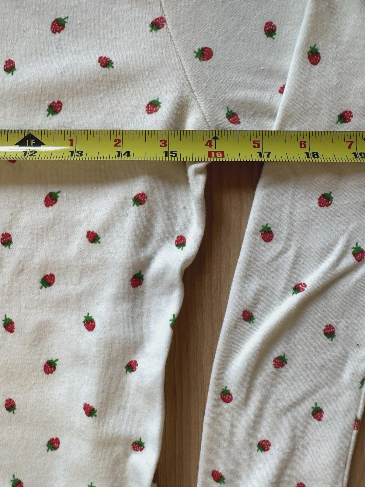 vintage 80's strawberries TURTLE NECK trousers up GIRLS mod LARGE new wave PREP