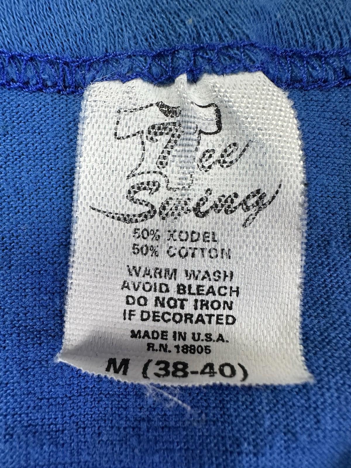 vintage 1986 CRUISE SHIP m/v HOMERIC t shirt BLUE tee swing tag USA medium
