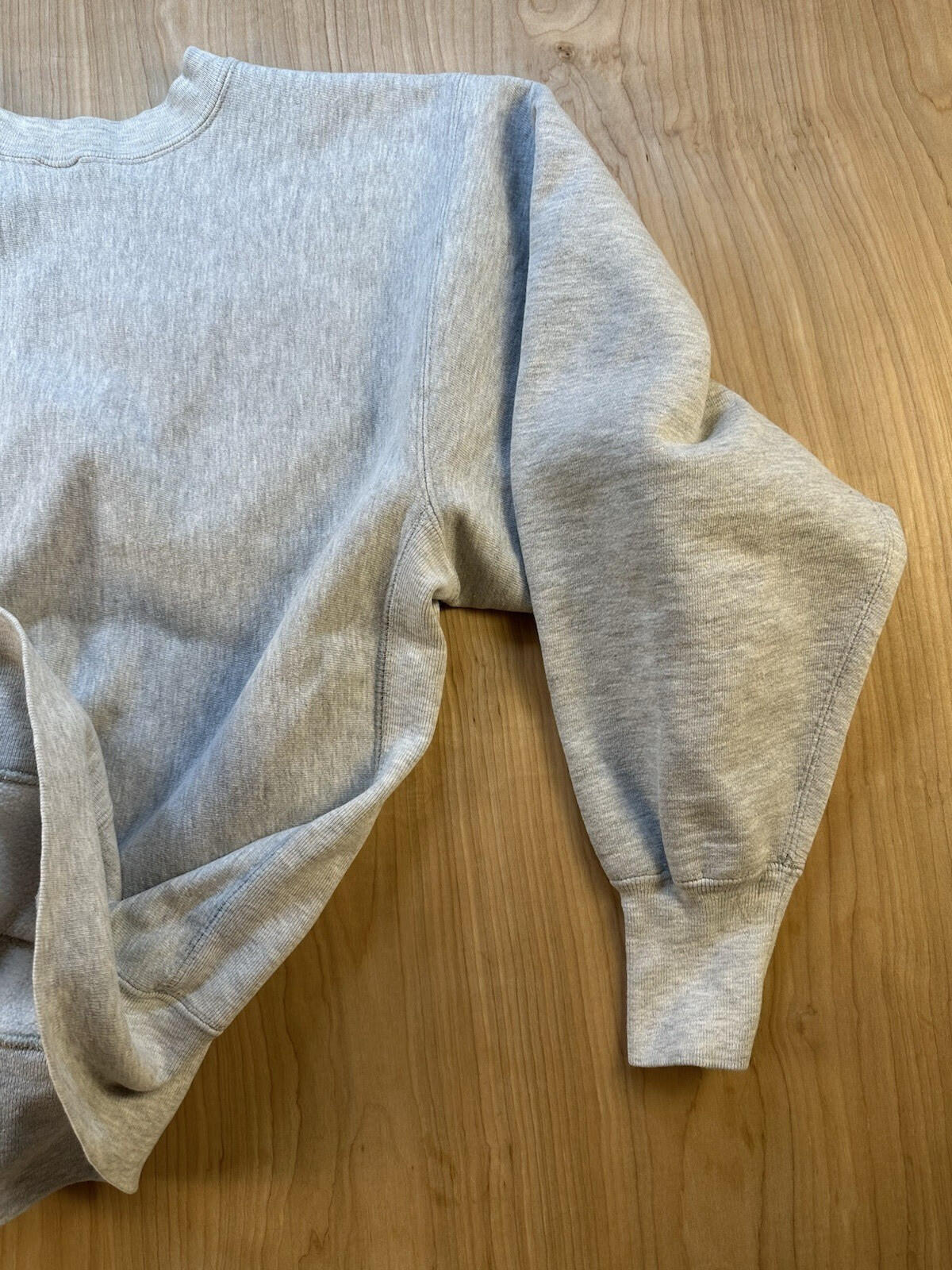vintage 90's CHAMPION reverse weave SWEATSHIRT gray PROVIDENCE R.I. preppy LARGE