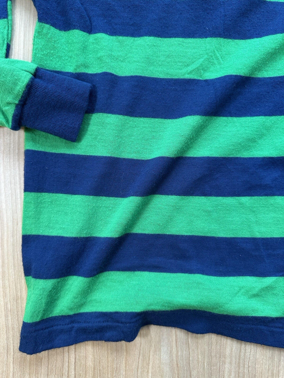 vintage 70's childrens RUGBY blue and green SEARS boys PERMA-PREST preppy