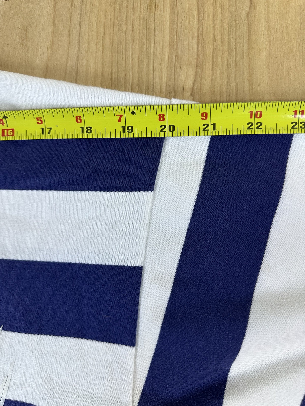 Vintage 80s Westerdam striped knit shirt boxy sailing puffy paint 100% cotton