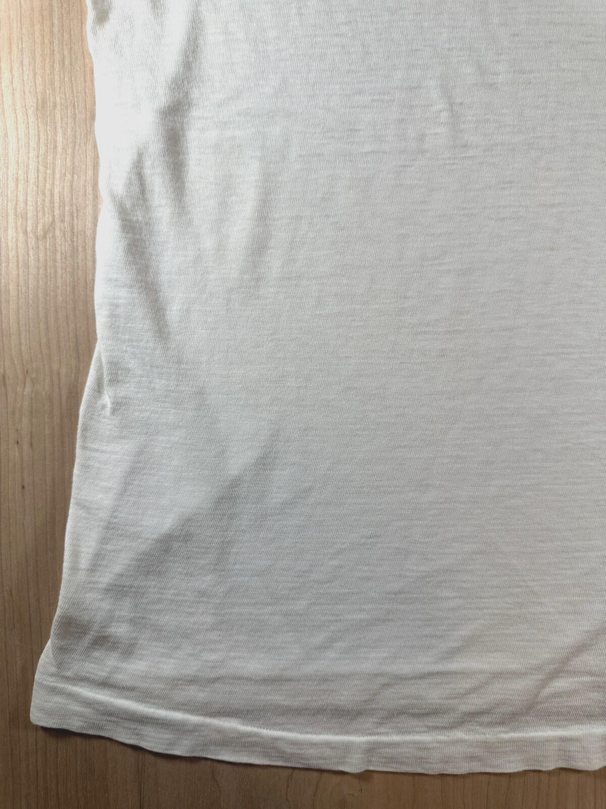 vintage 60's JOCKEY UNDERSHIRT v neck SHREDDED worn PATINA torn MEDIUM j6