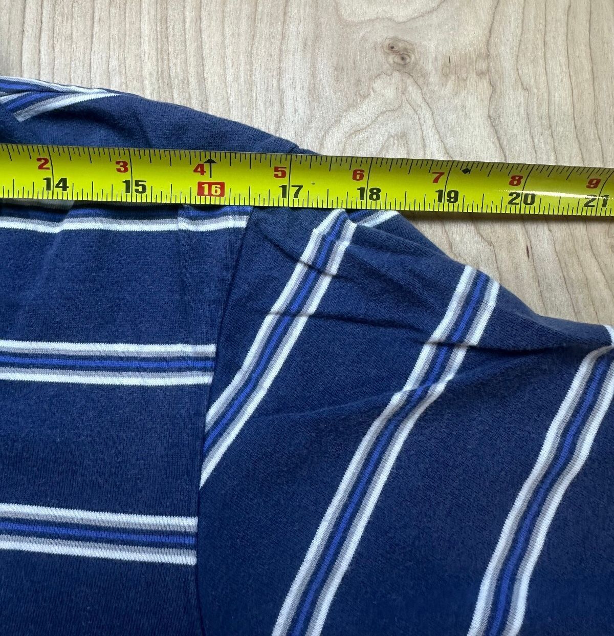 Vintage 80s OP Polo shirt Striped medium 100% cotton preppy