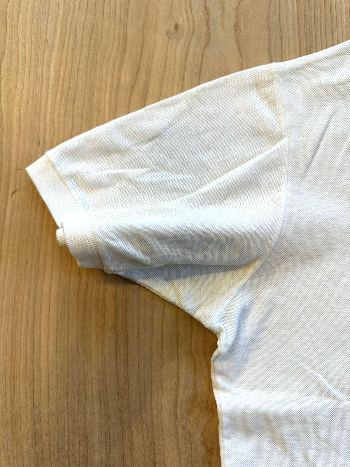 vintage 90's LITTLE SILVER NJ embroidered name WHITE POLO trades work wear