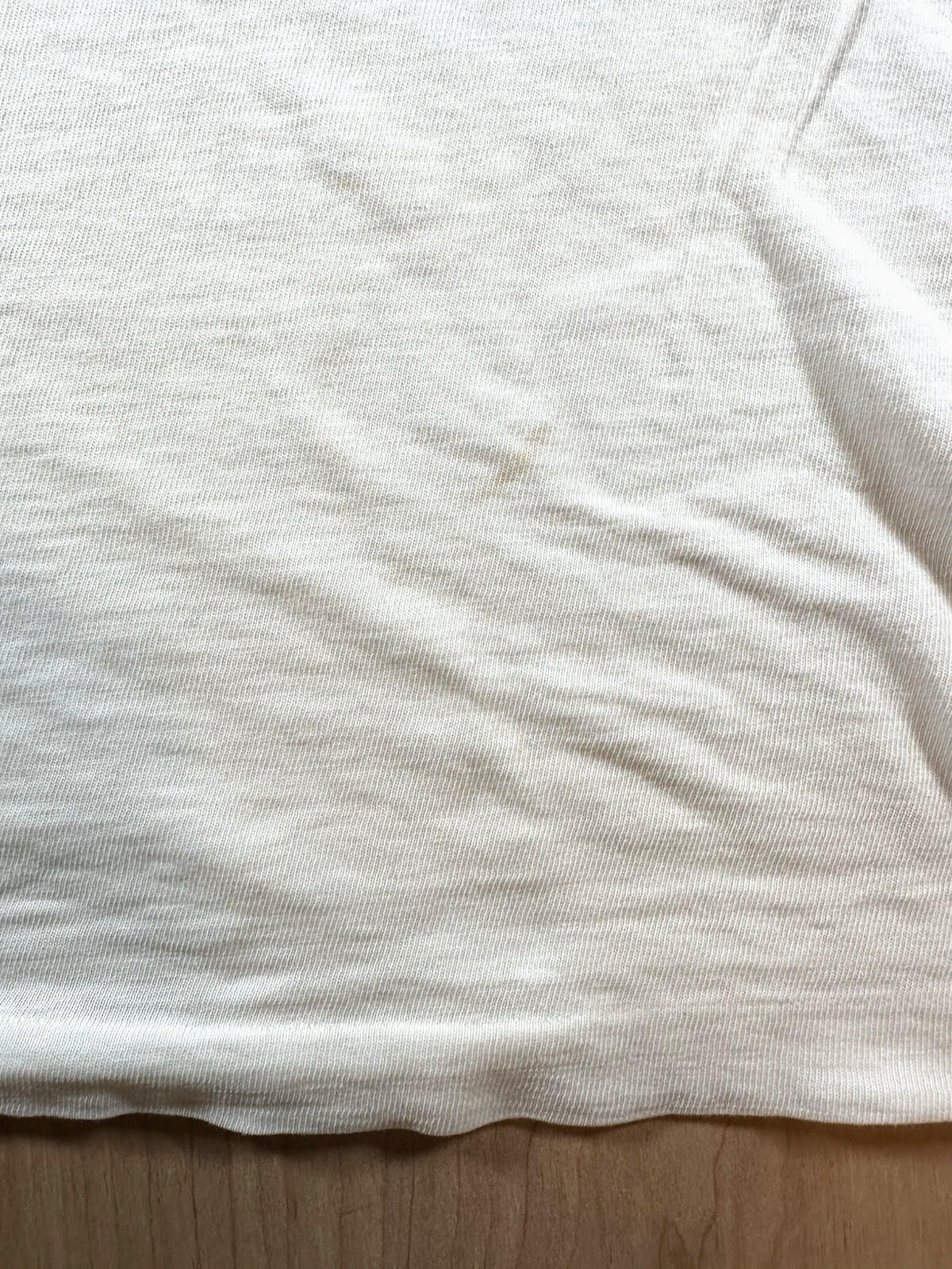 vintage 60's JOCKEY UNDERSHIRT v neck SHREDDED worn PATINA torn MEDIUM j4