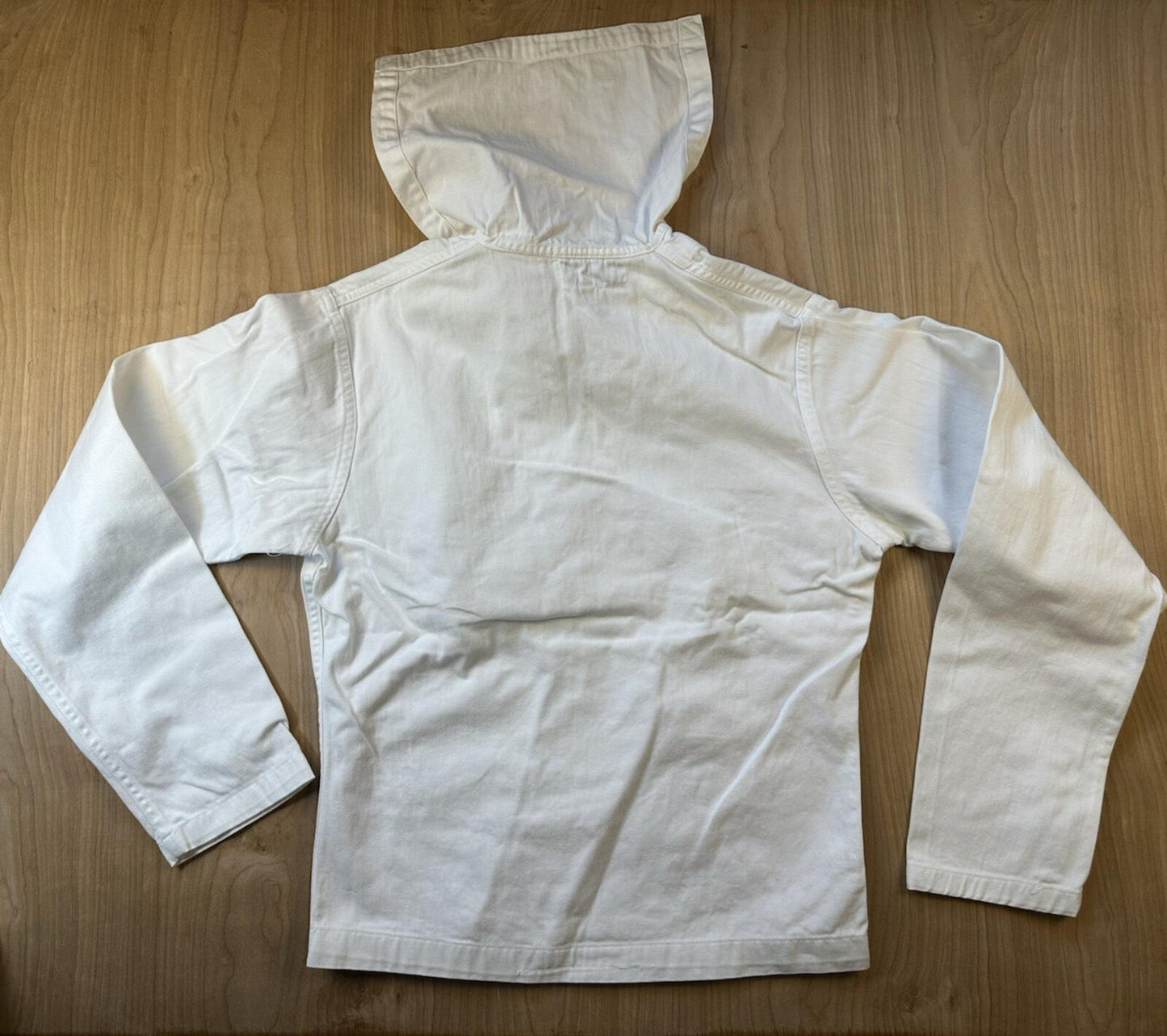 vintage 60's NAVY CRACKERJACK top VIETNAM usn WHITE small SEAFARER