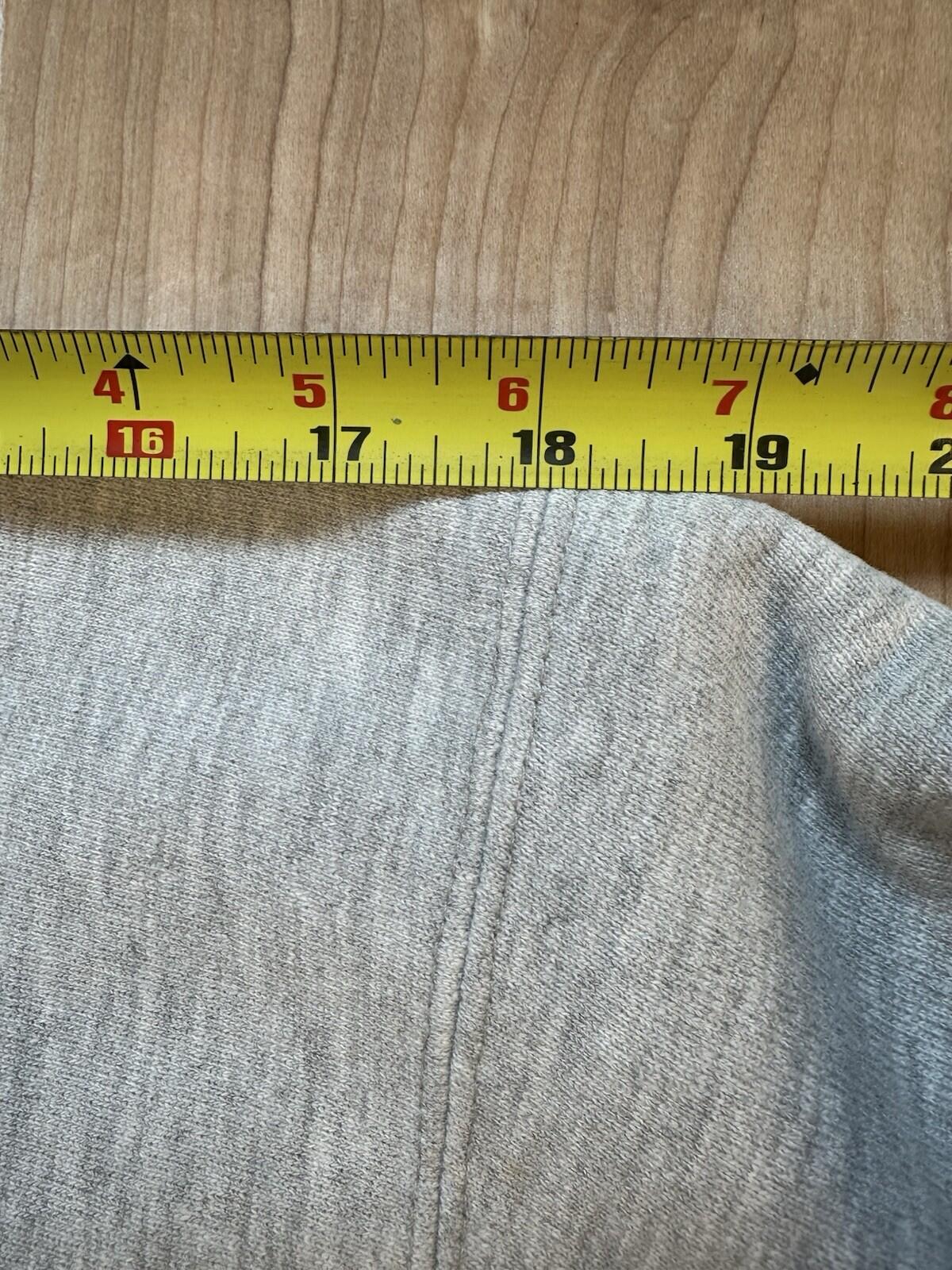 vintage 90's CHAMPION reverse weave SWEATSHIRT gray PROVIDENCE R.I. preppy LARGE