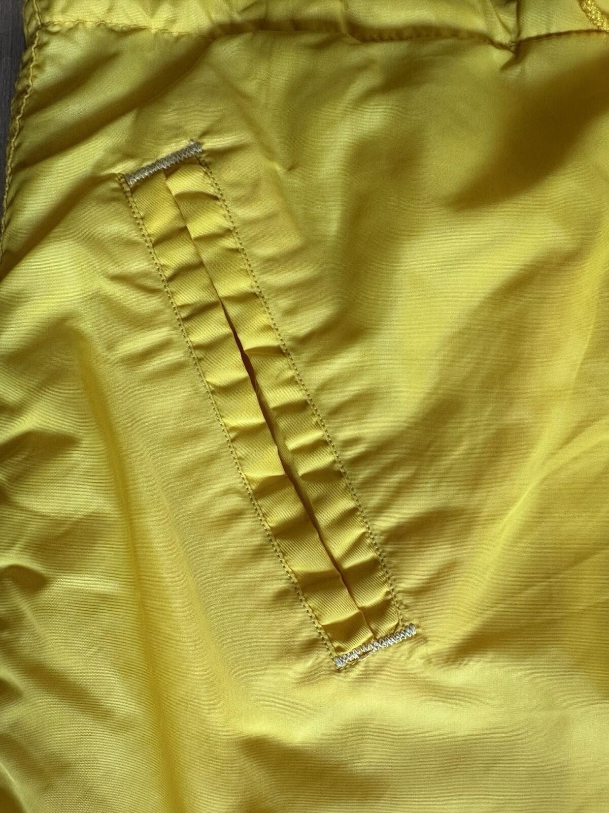 vintage 80's WINDBREAKER yellow TIGERS 1980 city champs SMALL skate PUNK indie