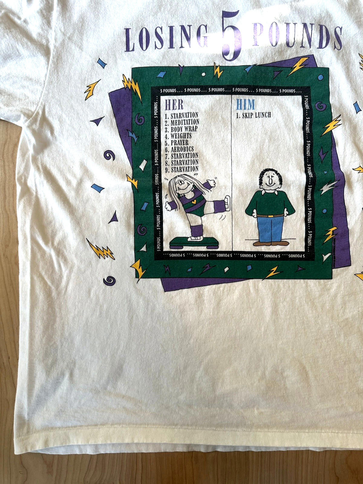 vintage 80's CATHY comic strip TSHIRT single stitch COTTON xtra large