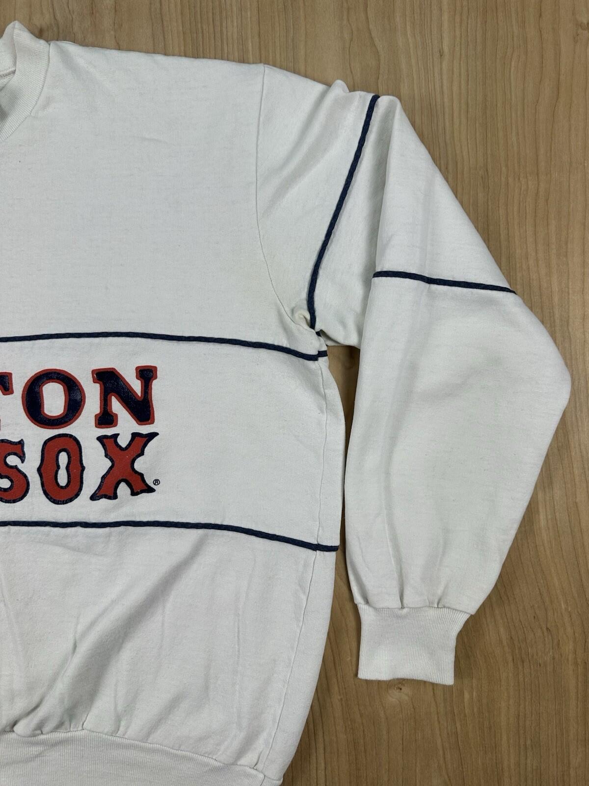 vintage 90's BOSTON RED SOX nutmeg mills SWEATSHIRT made in USA xtra large