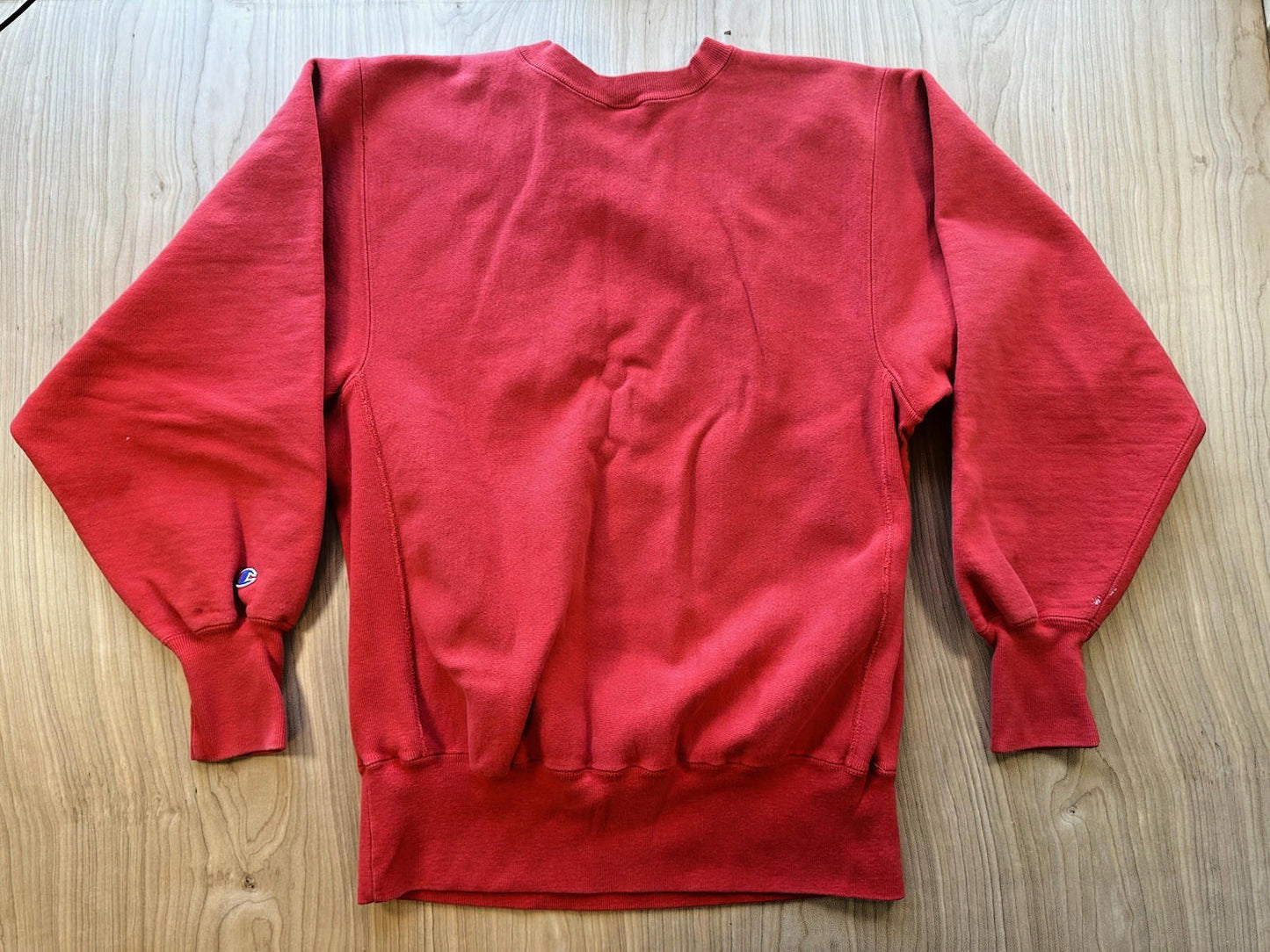 CHAMPION reverse weave LARGE made in USA 90's VINTAGE red