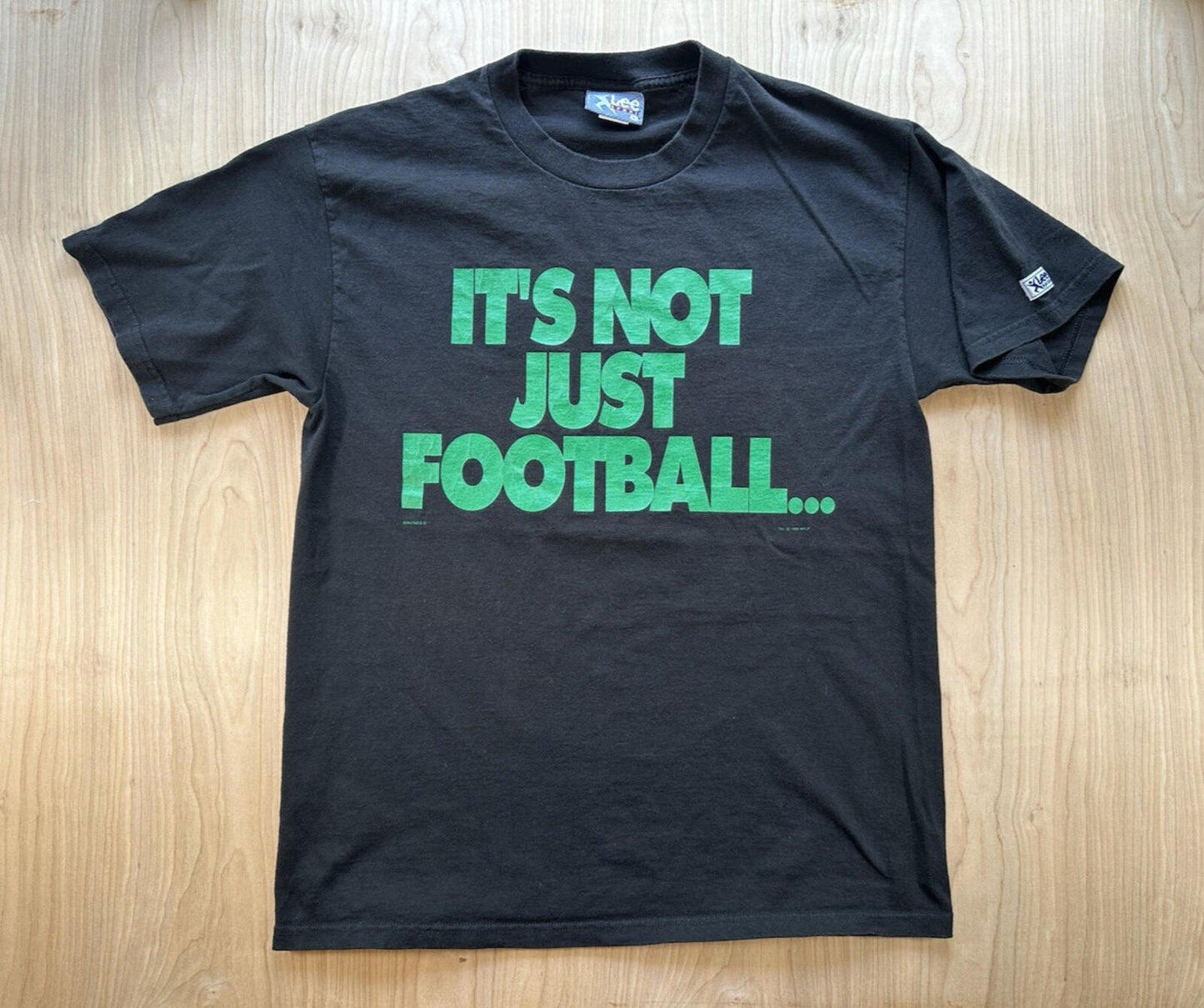 vintage 90's JETS football LEE SPORTS t shirt BLACK large