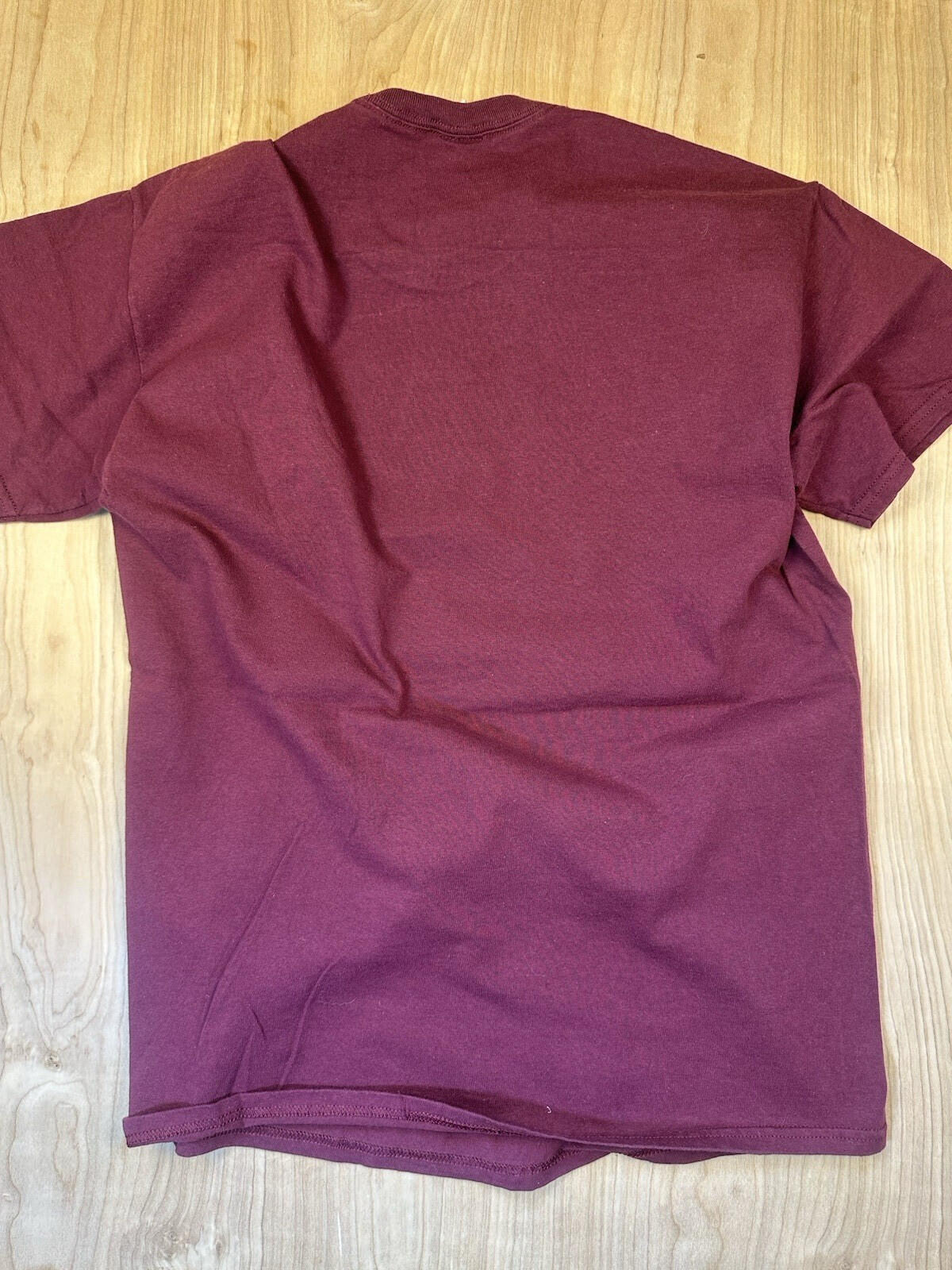 vintage 90's HORSES SOUTH WESTERN embroidered T SHIRT maroon MEDIUM indian AZTEC