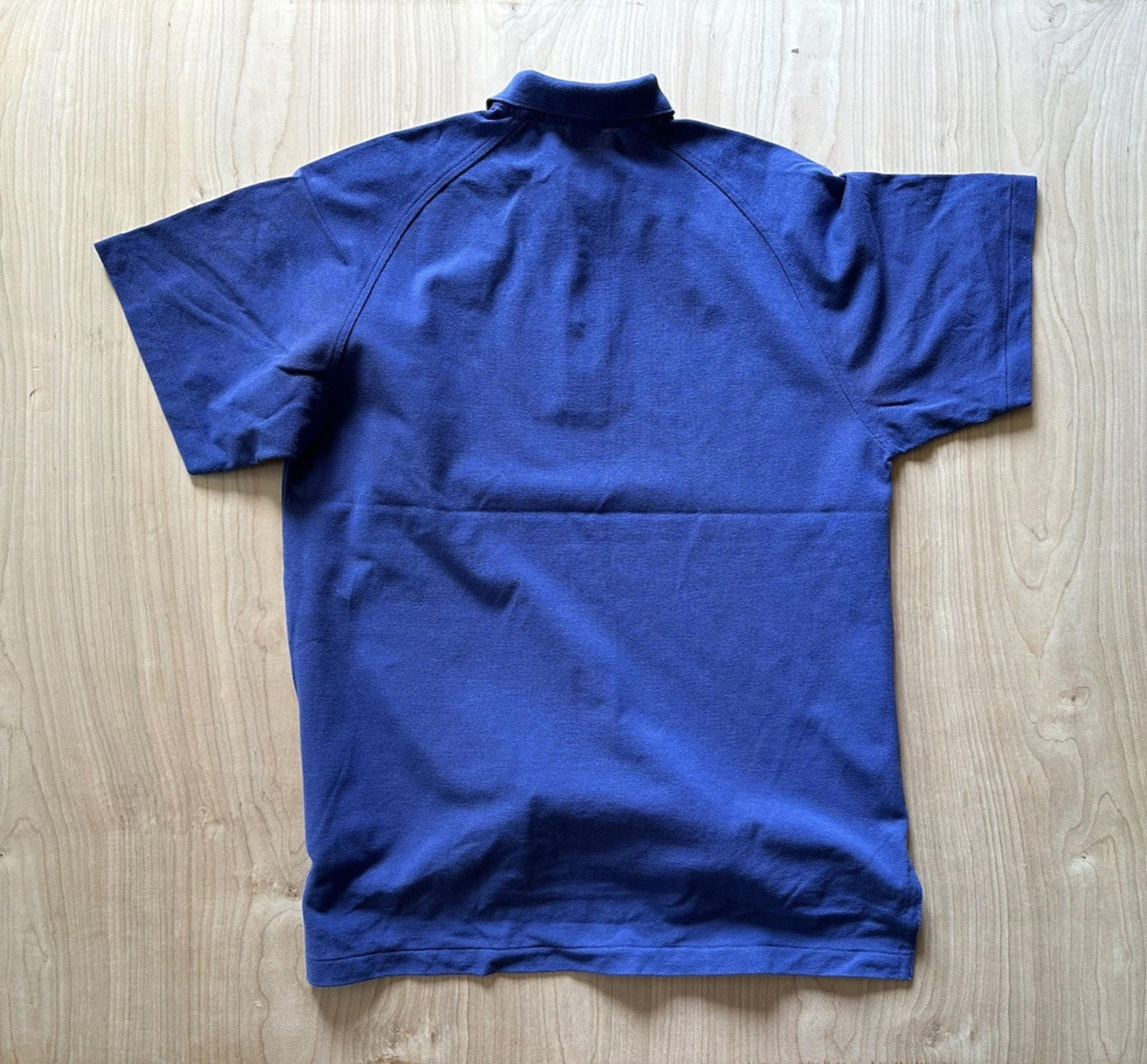 vintage 1970's RALPH LAUREN POLO shirt BLUE small CLEAN