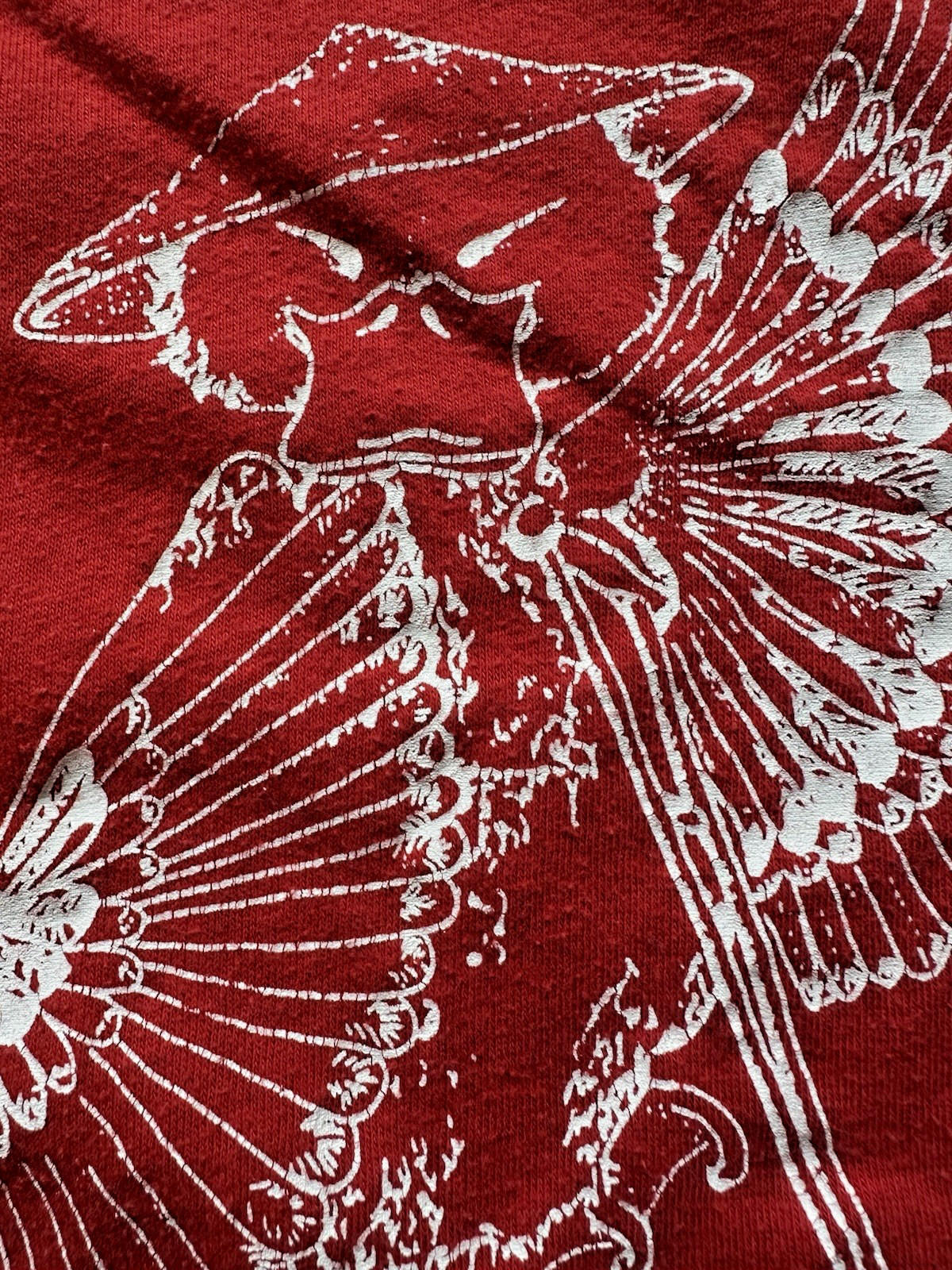 vintage 1980's CHINESE RESTURANT t shirt LAME DUCK jackson WYOMING rare XL red