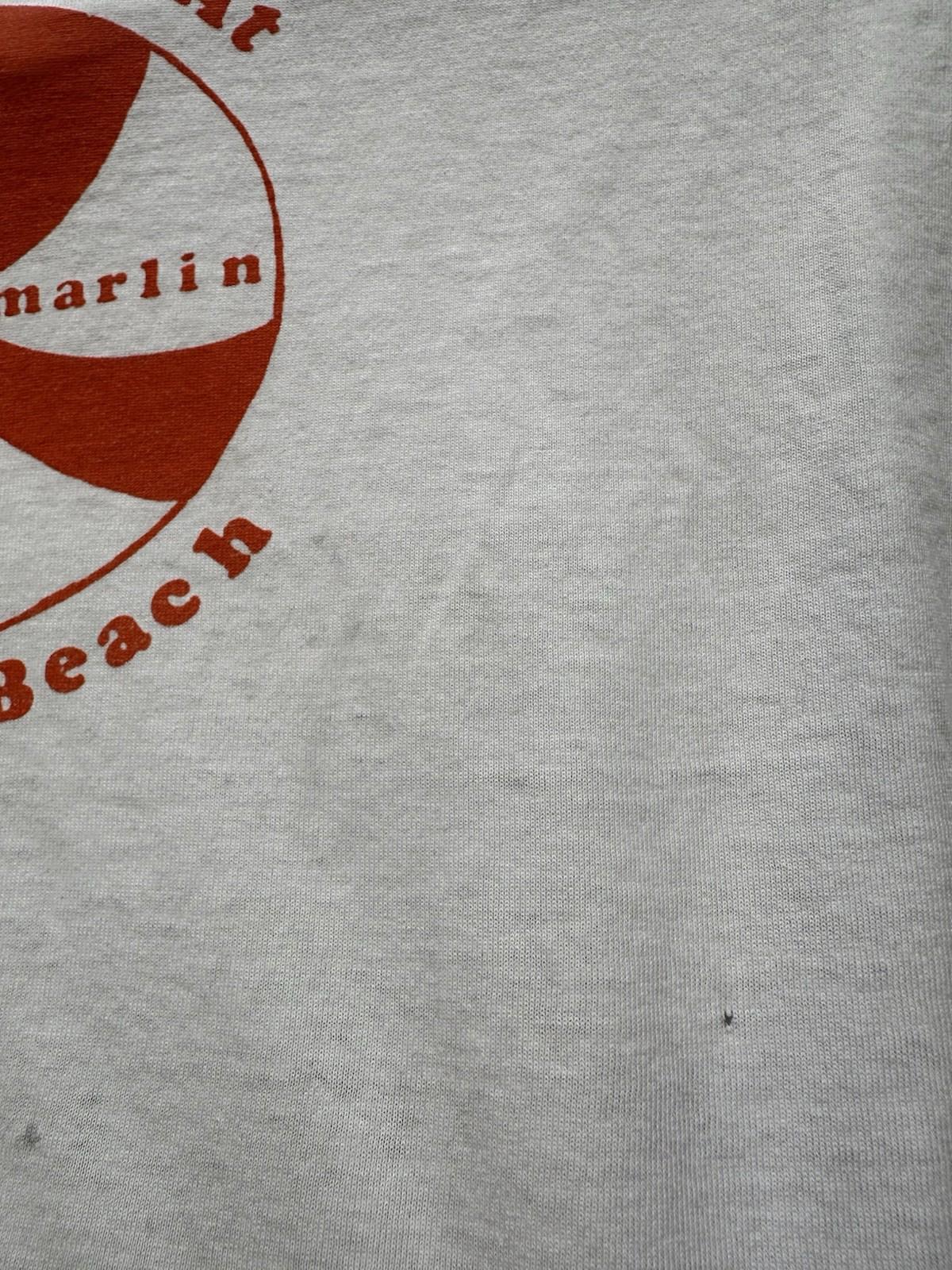 vintage 1985 JERSEY SHORE T SHIRT ocean beach SINGLE STITCH summer surf indie
