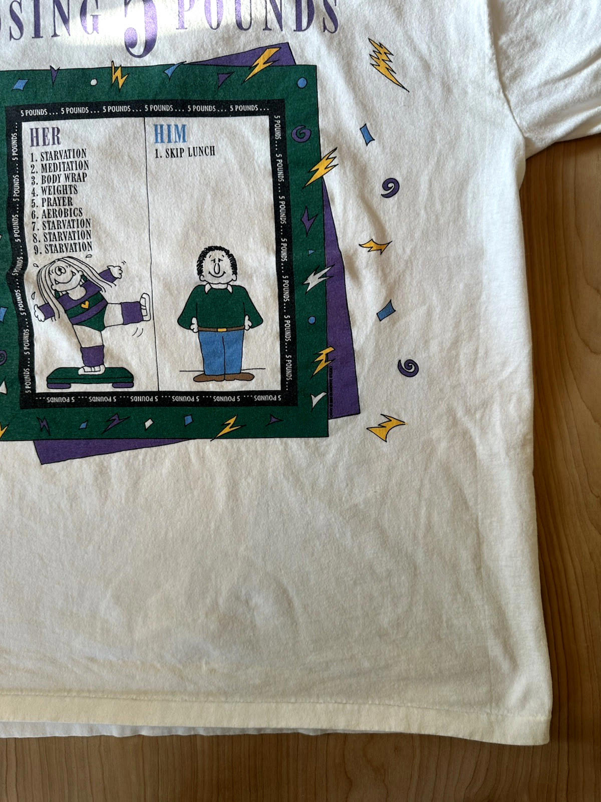 vintage 80's CATHY comic strip TSHIRT single stitch COTTON xtra large