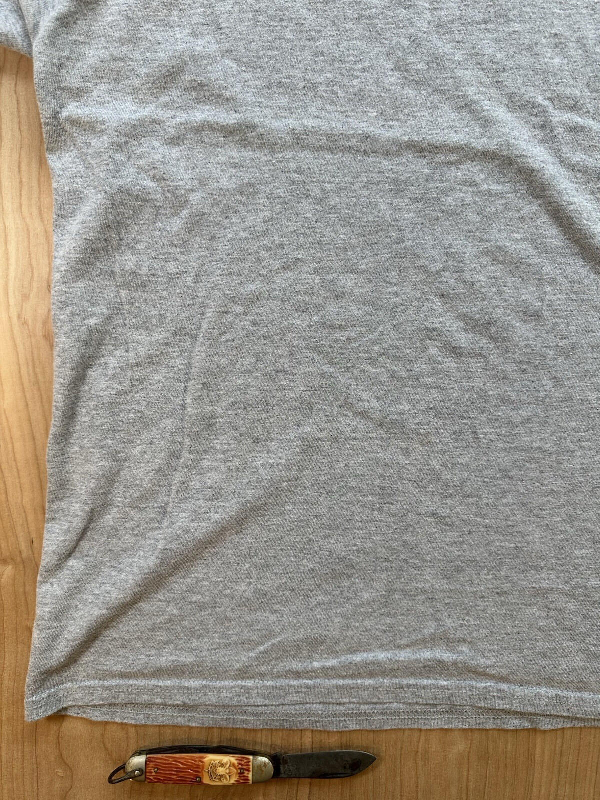 vintage ARMY T SHIRT size XTRA LARGE gray CLASSIC