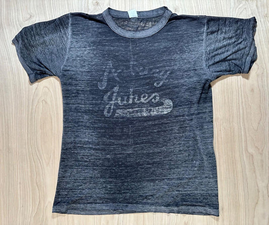 asbury jukes vintage 1980's single stitch black t shirt small lots of great wear