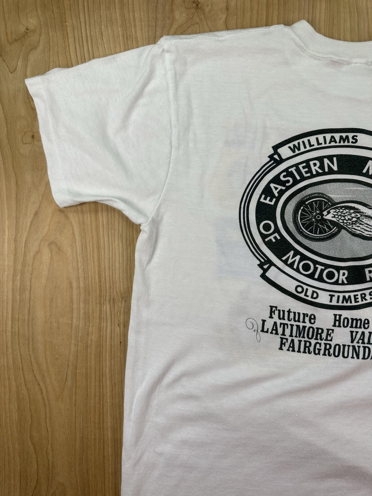 vintage 1987 R. WETZEL hot rod T SHIRT williams grove CARTOONS old timers RACING