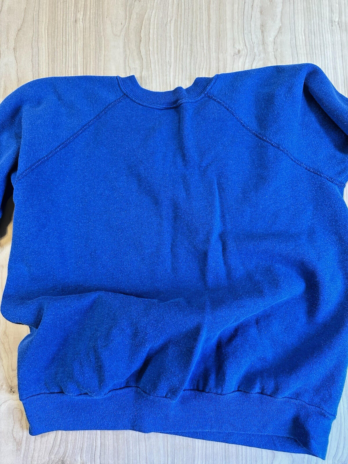 1980's ULTRA SWEATS by PARNILL blue pullover SWEATSHIRT XL USA prep classic