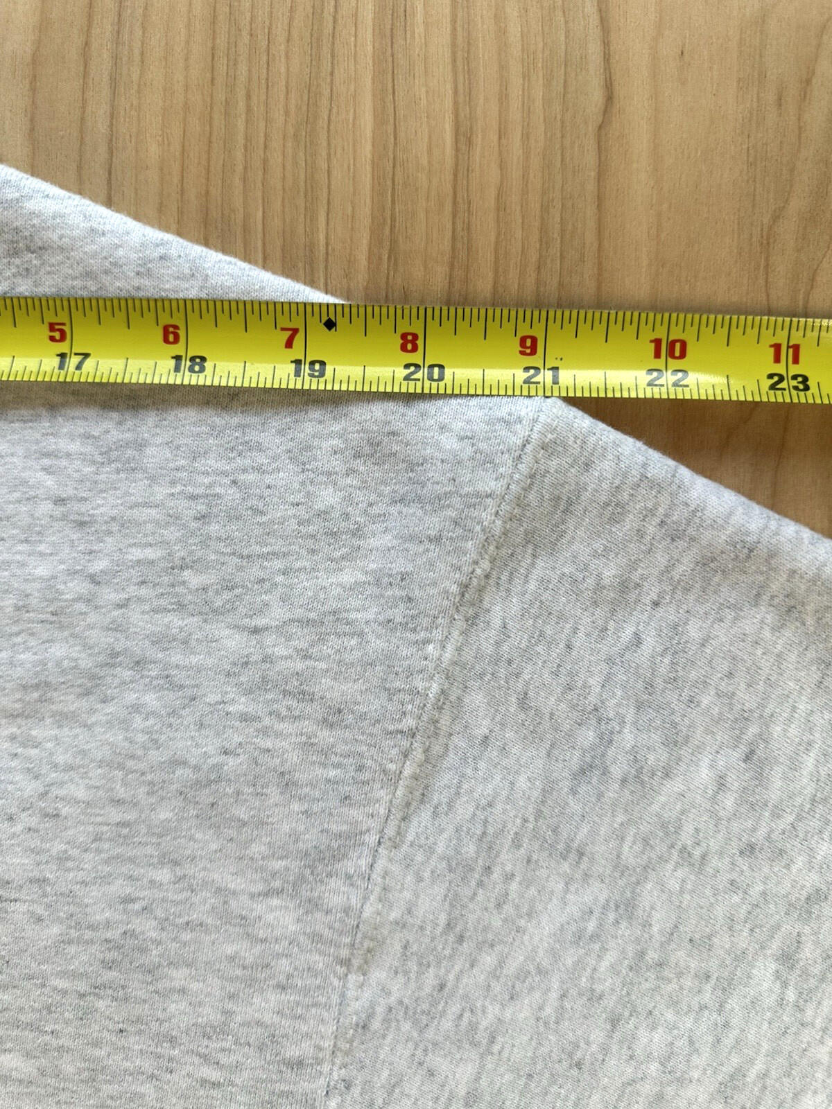 vintage 90's FRUIT OF THE LOOM blank SWEATSHIRT gray SIZE LARGE clean COTTON