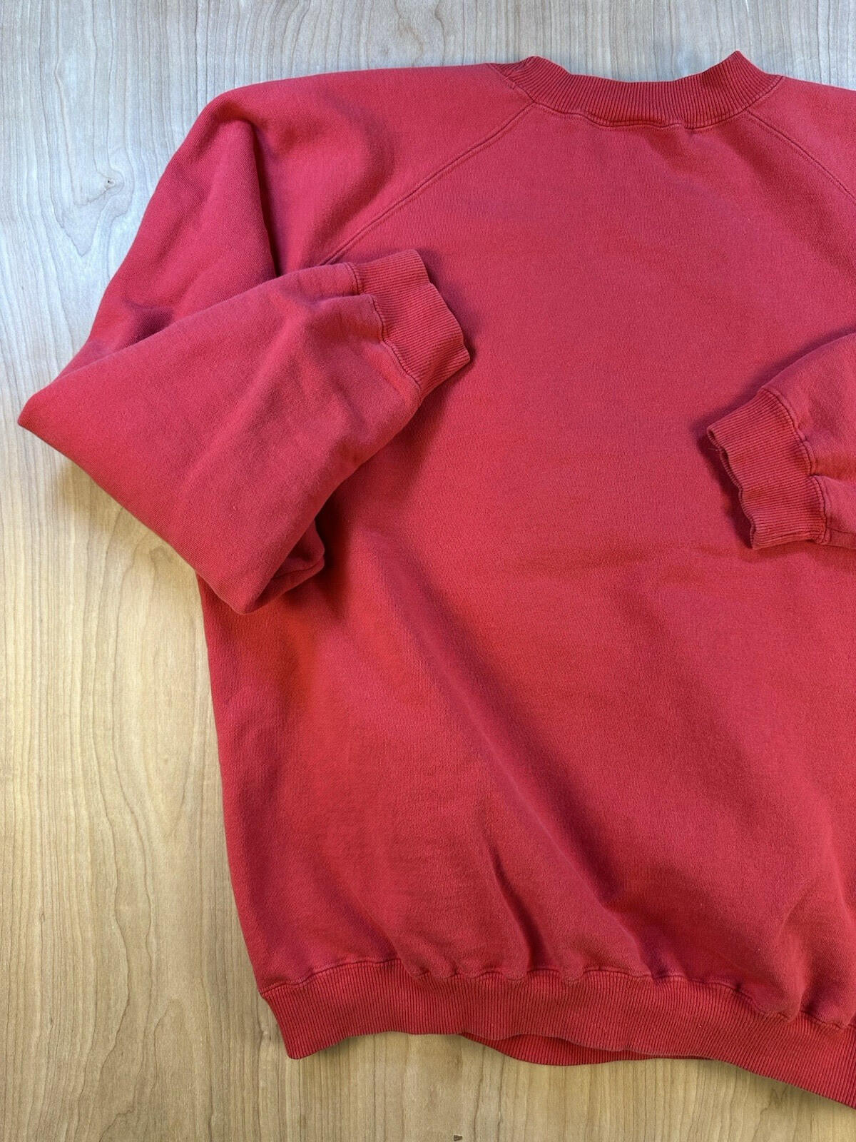 vintage 1992 LOONEY TOONS EMBROIDERED sweatshirt SAILING bugs bunny RARE red XL