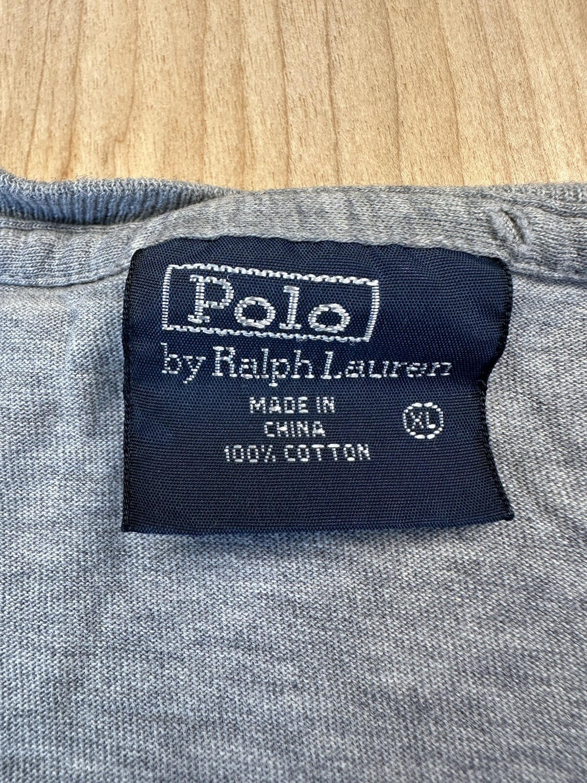 vintage 90's POLO TEADY BEAR tennis T SHIRT xtra large RALPH LAUREN