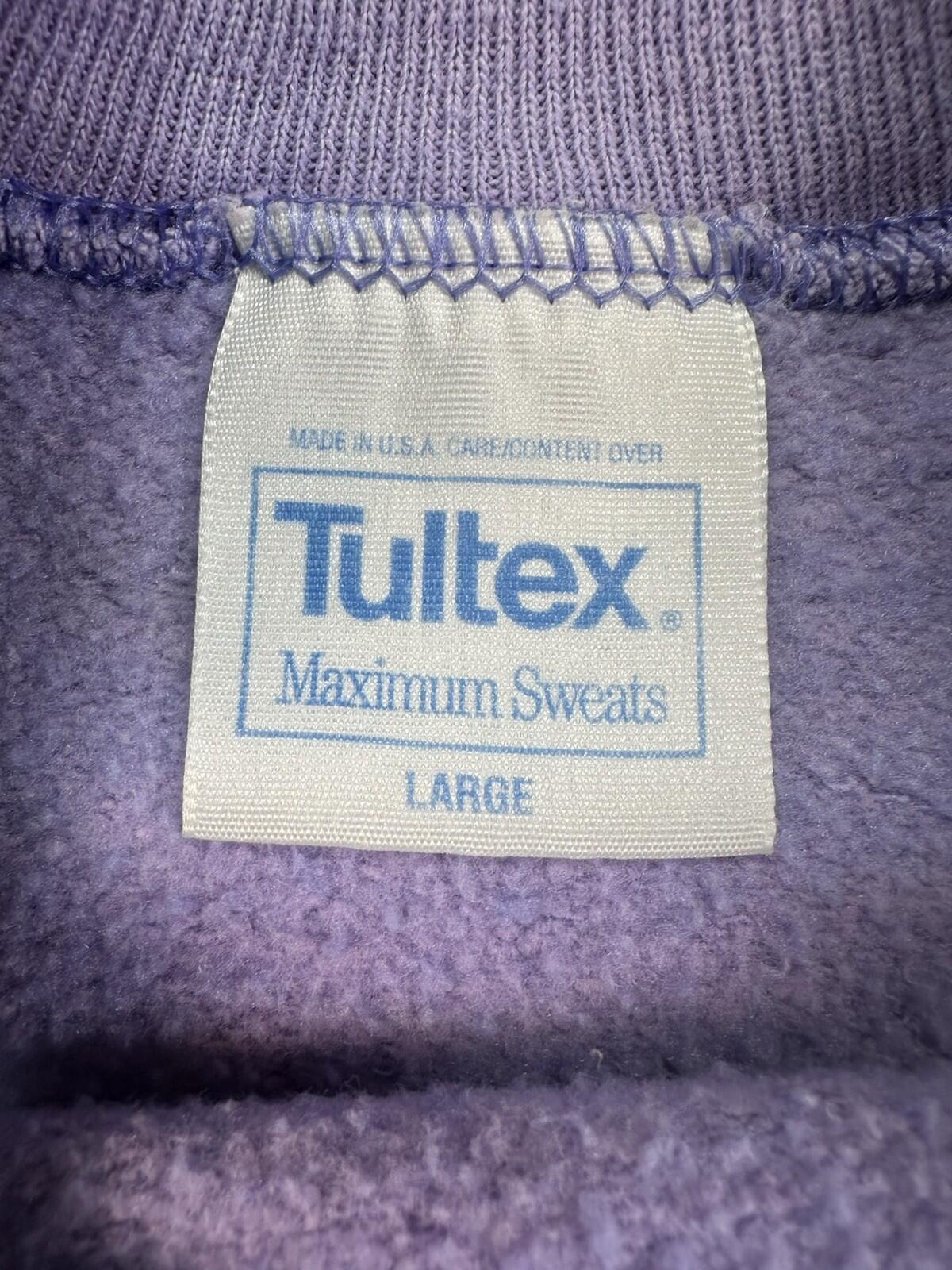 vintage 90's FLORIDA tultex raglan SHORT SLEEVE SWEATSHIRT large LAVENDER wow