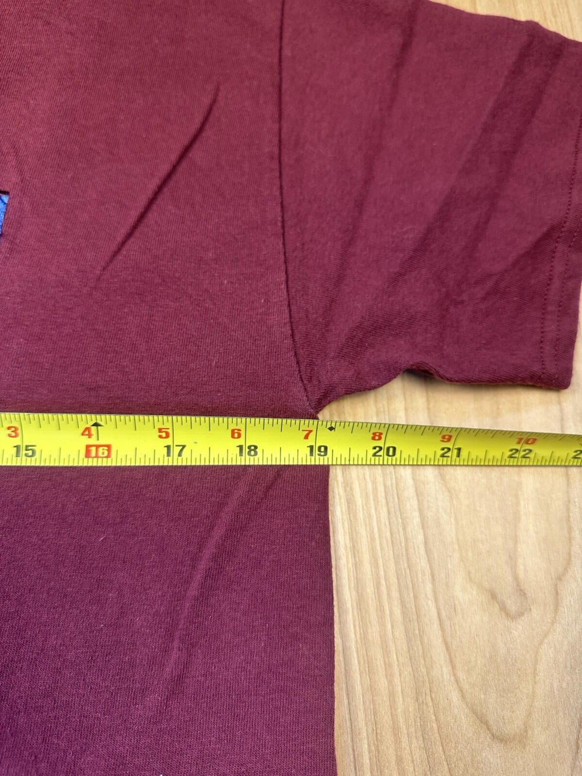 vintage 90's HORSES SOUTH WESTERN embroidered T SHIRT maroon MEDIUM indian AZTEC