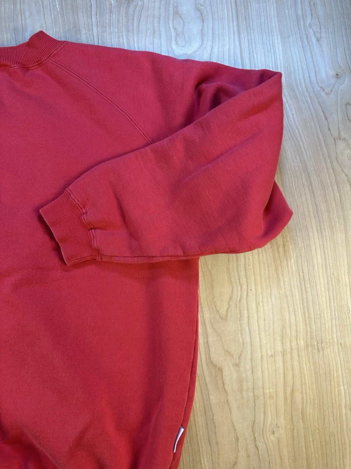 vintage 1992 LOONEY TOONS EMBROIDERED sweatshirt SAILING bugs bunny RARE red XL
