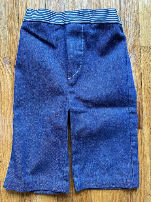 vintage kid size HEALTH-TEX sailor style PANTS 1970's preppy cool beach nautical