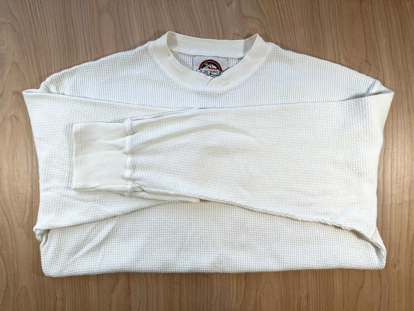 vintage 80's SKI JAMIS SALVAGE waffle thermal LONG JOHNS xtra large made in USA