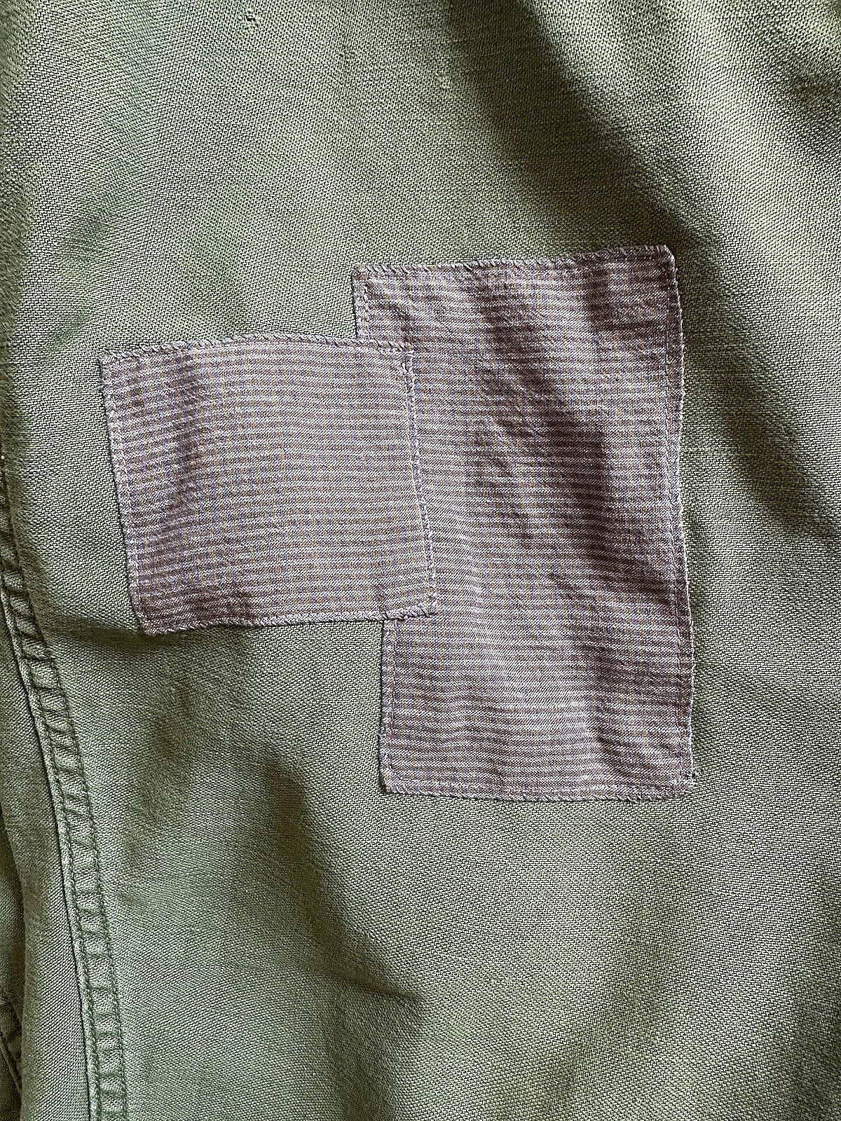 Vintage Vietnam 1968 Era OG 107 Military Green unisex 28" x 30" Pants patches