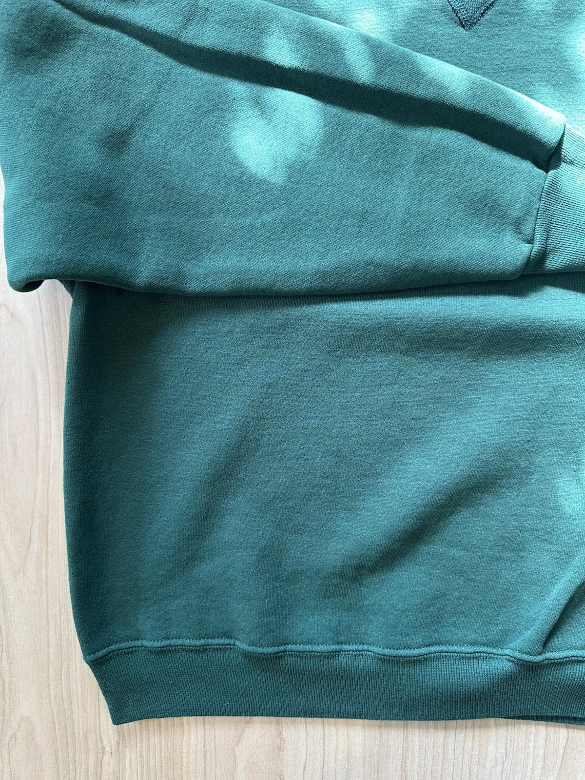 vintage 2000 RUSSELL athletic GREEN pullover sweatshirt MEDIUM