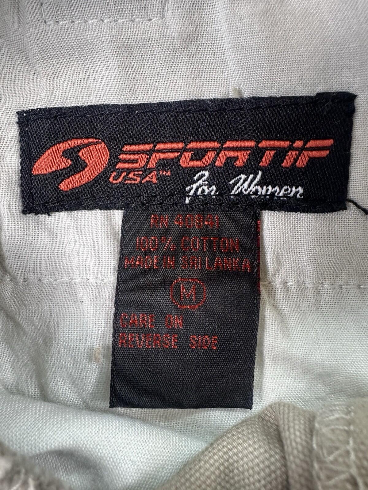 vintage 90's SPORTIF womens HIKING SHORTS gramicci BELT IN new with tags MEDIUM