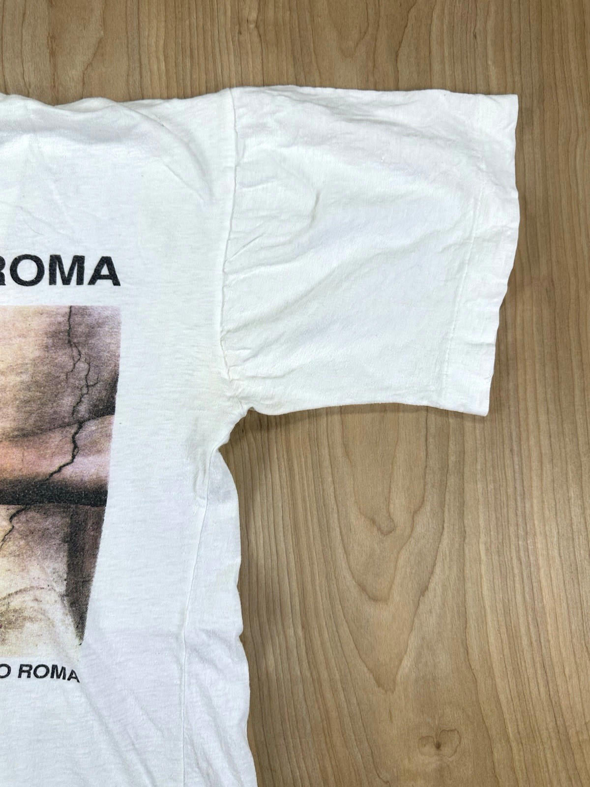 vintage 80's MICHELANGELO ROMA t shirt SISTINE CHAPEL xl COTTON creation of adam