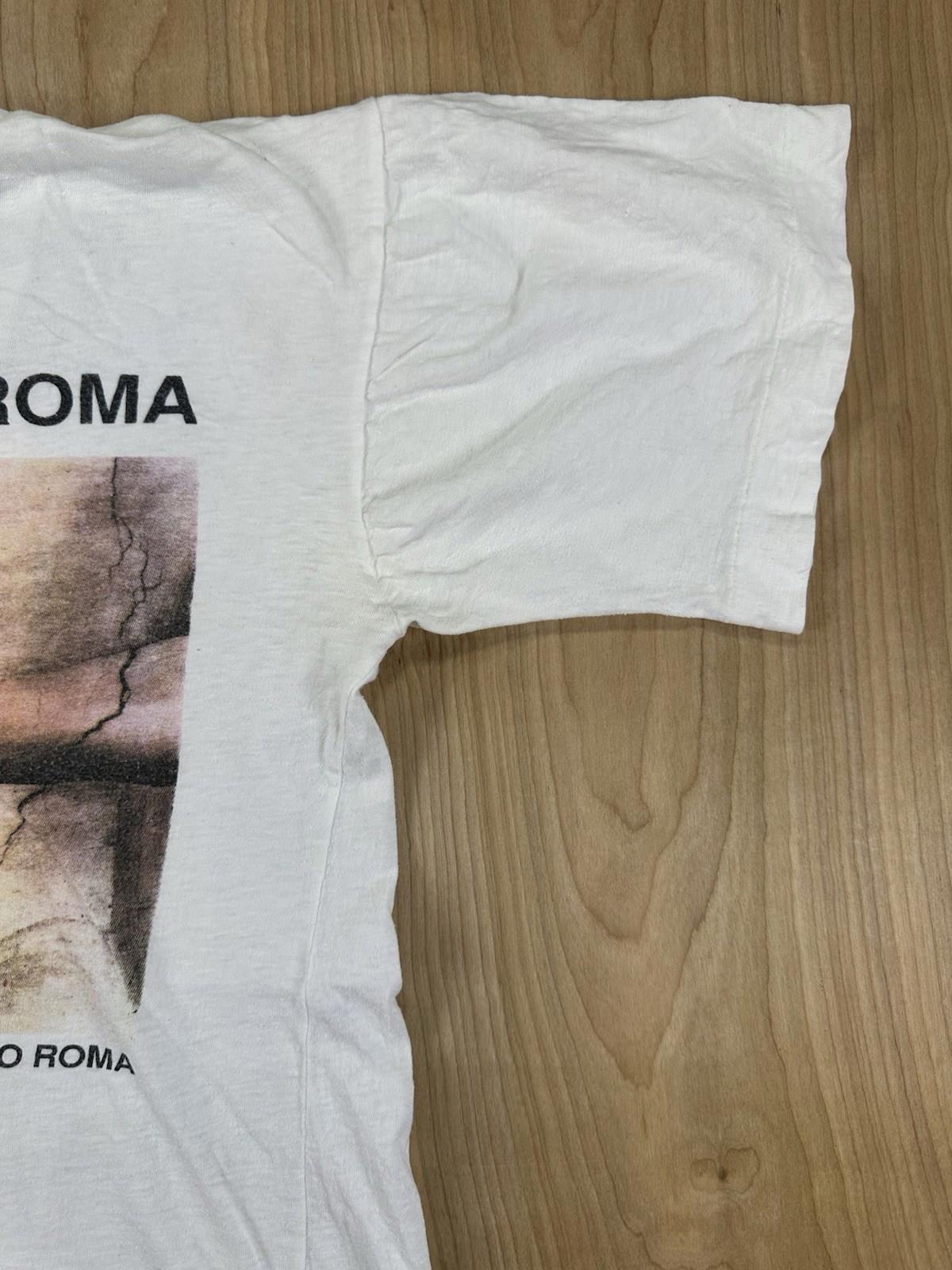 vintage 80's MICHELANGELO ROMA t shirt SISTINE CHAPEL xl COTTON creation of adam