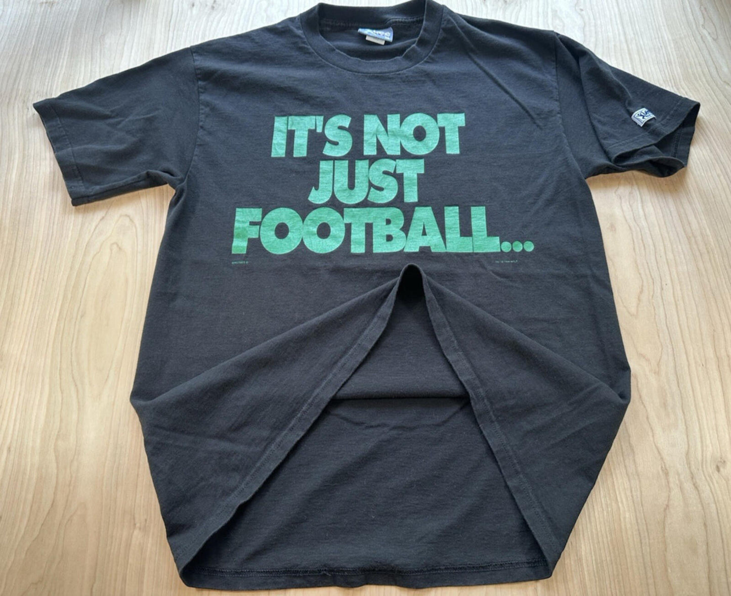vintage 90's JETS football LEE SPORTS t shirt BLACK large