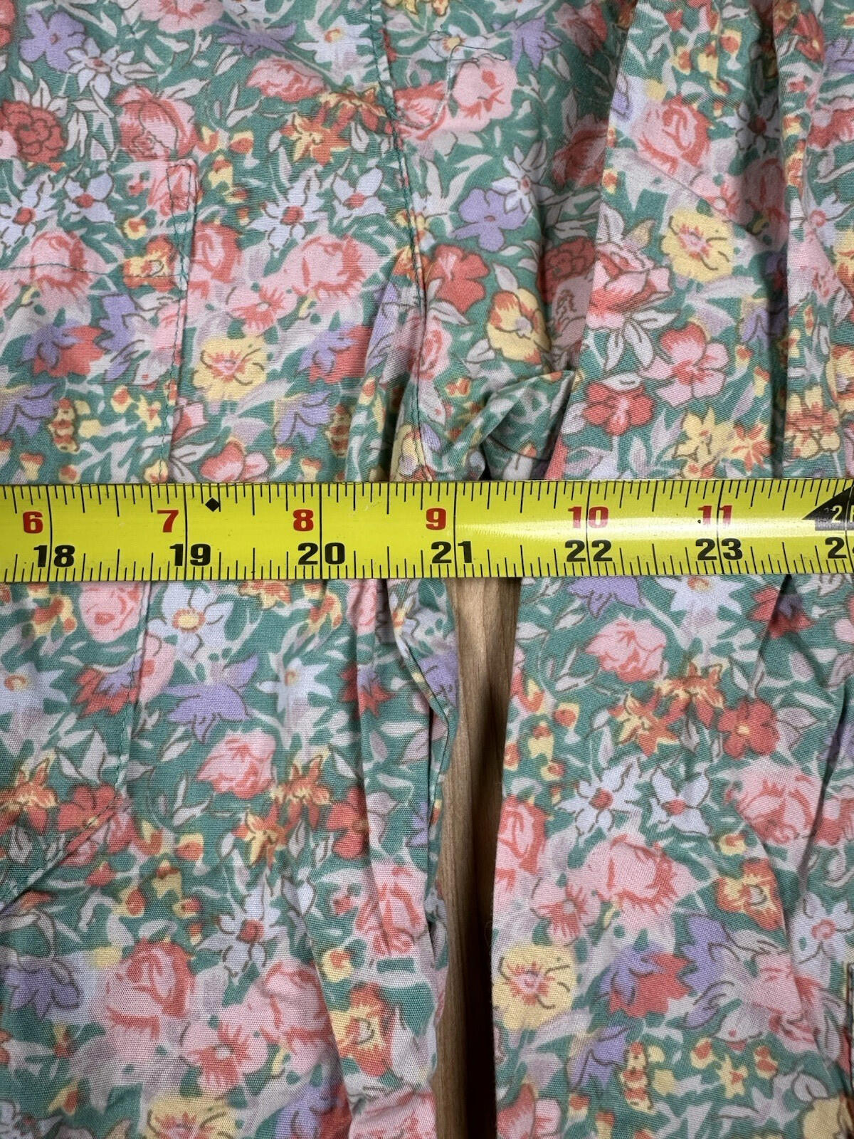 vintage 90's GAP floral BLOUSE lightweight COTTON small COUNTRY preppy BUTTON UP