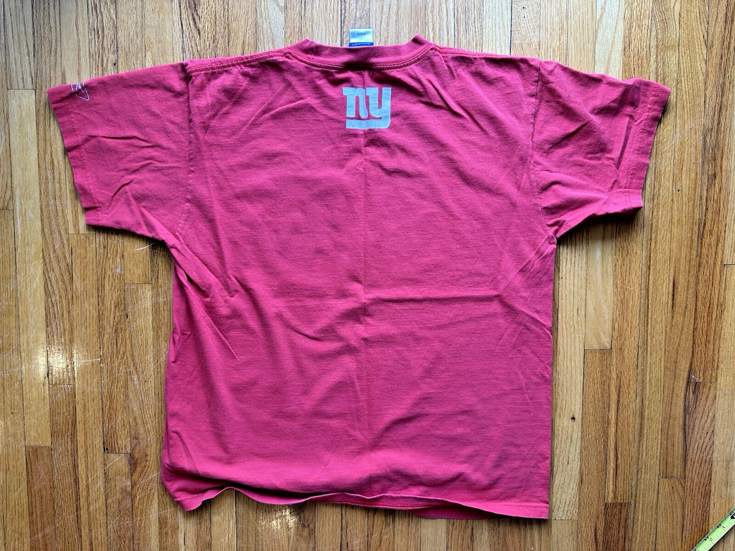 Giants Reebok Team Apparel ON FIELD shirt in red RARE NY MEDIUM football