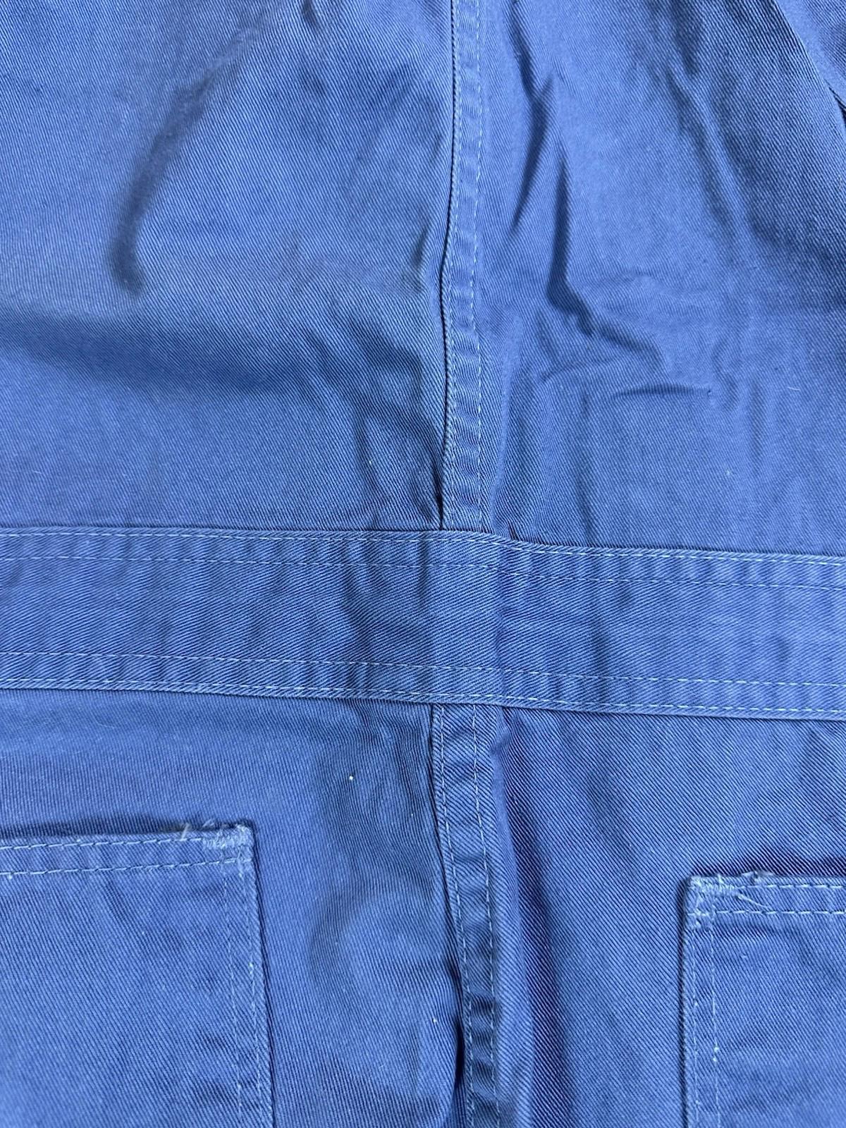 vintage 1960's SEARS ONE PIECE SUIT coveralls SMALL/MED never worn or washed BLU