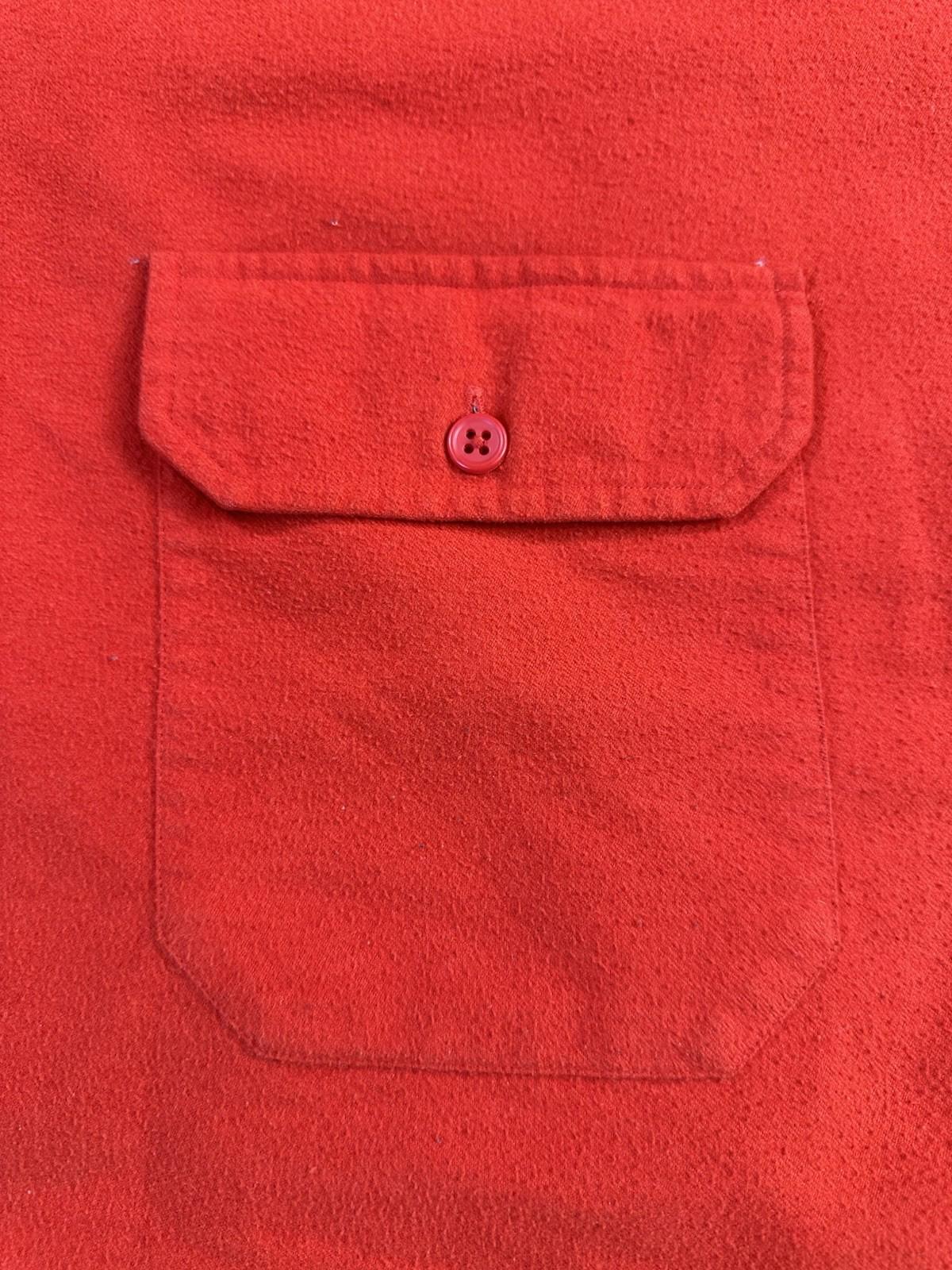 vintage 90's RALPH LAUREN polo G.I. SHIRT button down RED xtra large PREPPY gorp