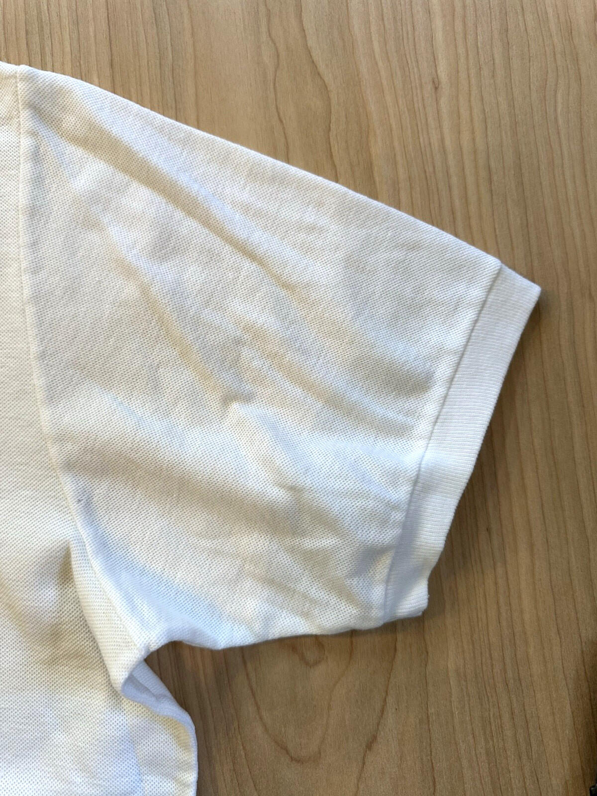 vintage 90's LITTLE SILVER NJ embroidered name WHITE POLO trades work wear
