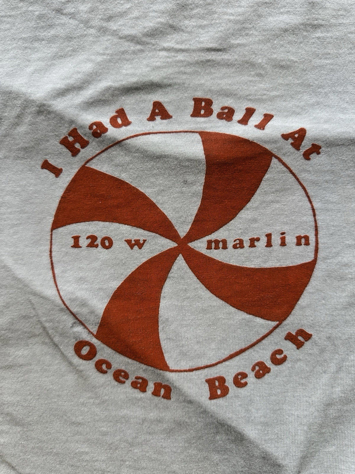 vintage 1985 JERSEY SHORE T SHIRT ocean beach SINGLE STITCH summer surf indie