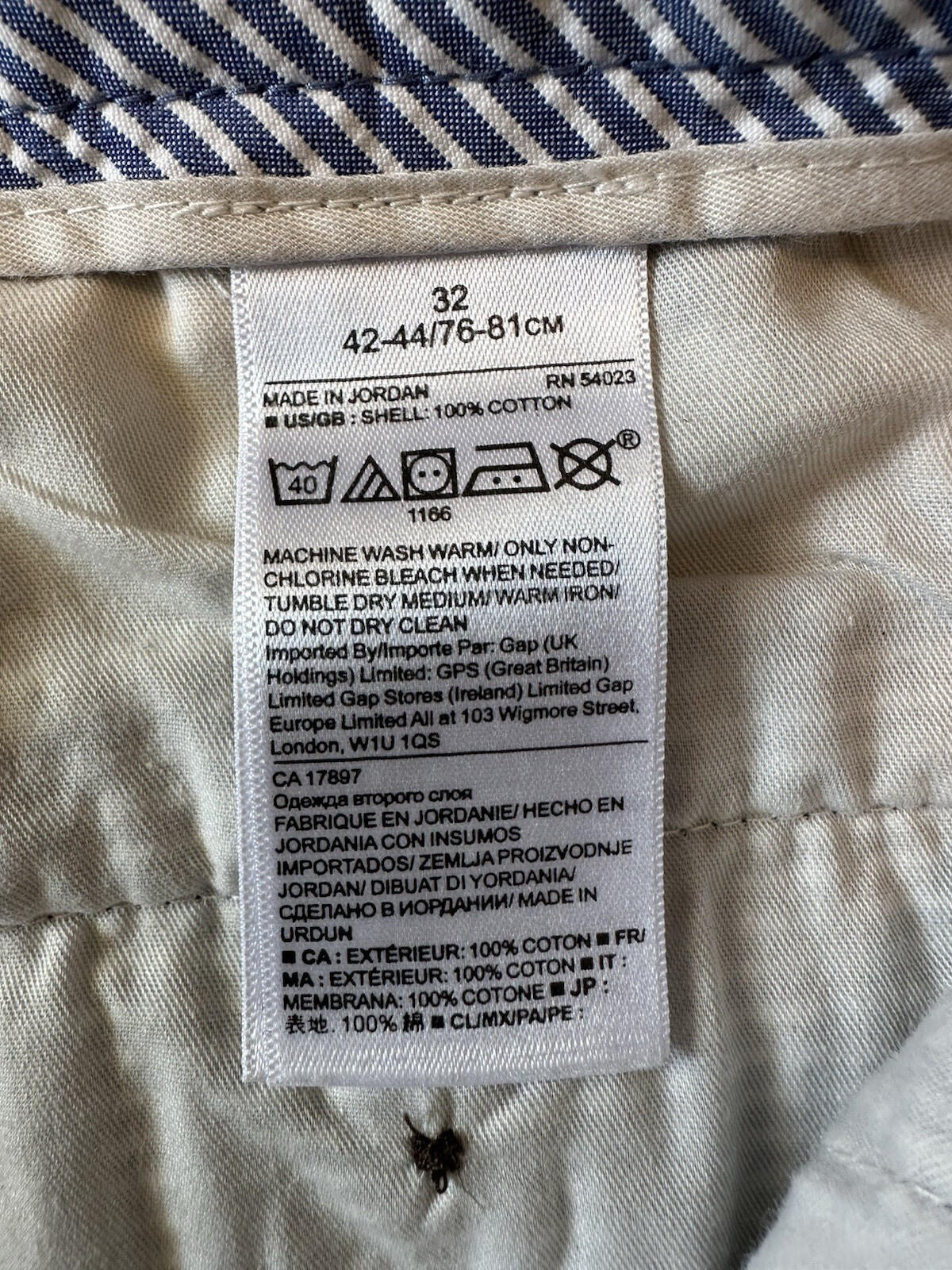 2018 BANANA REPUBLIC seersucker AIDEN SHORT size 32x7 CLEAN cool